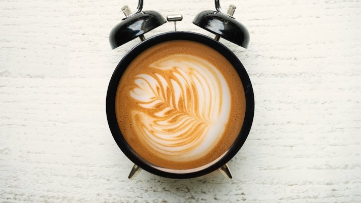Coffee clock