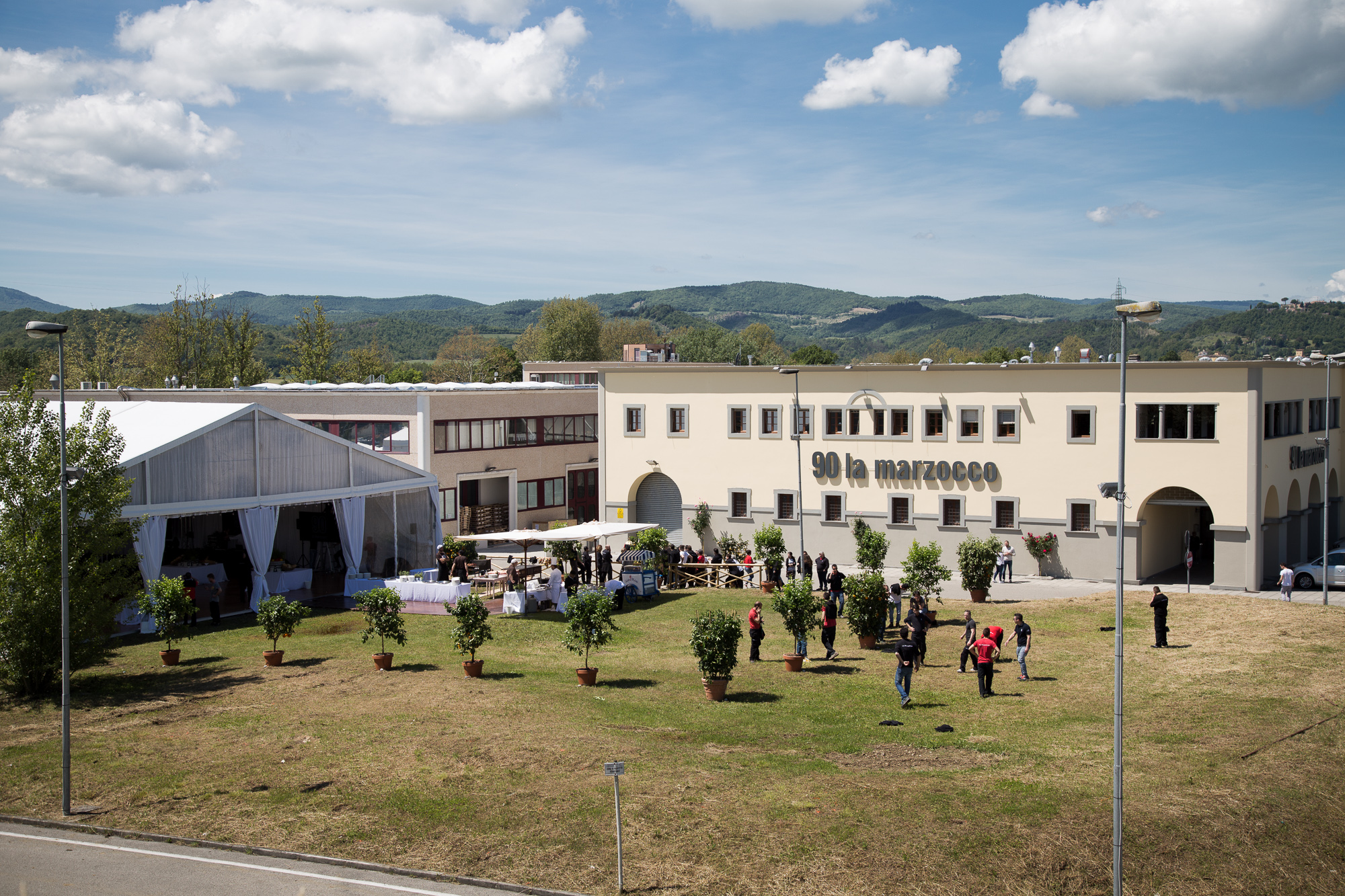The La Marzocco Factory in Florence (Firenze)